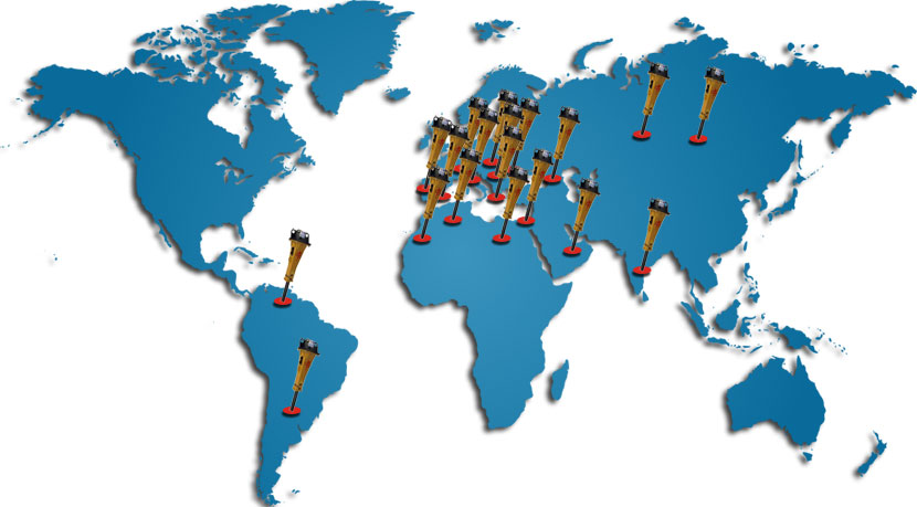 world map